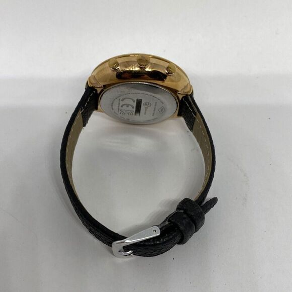 Fossil FTW5021 Women's Black Leather Analog Silver Dial Quartz Wrist Watch WO583 - Picture 11 of 12